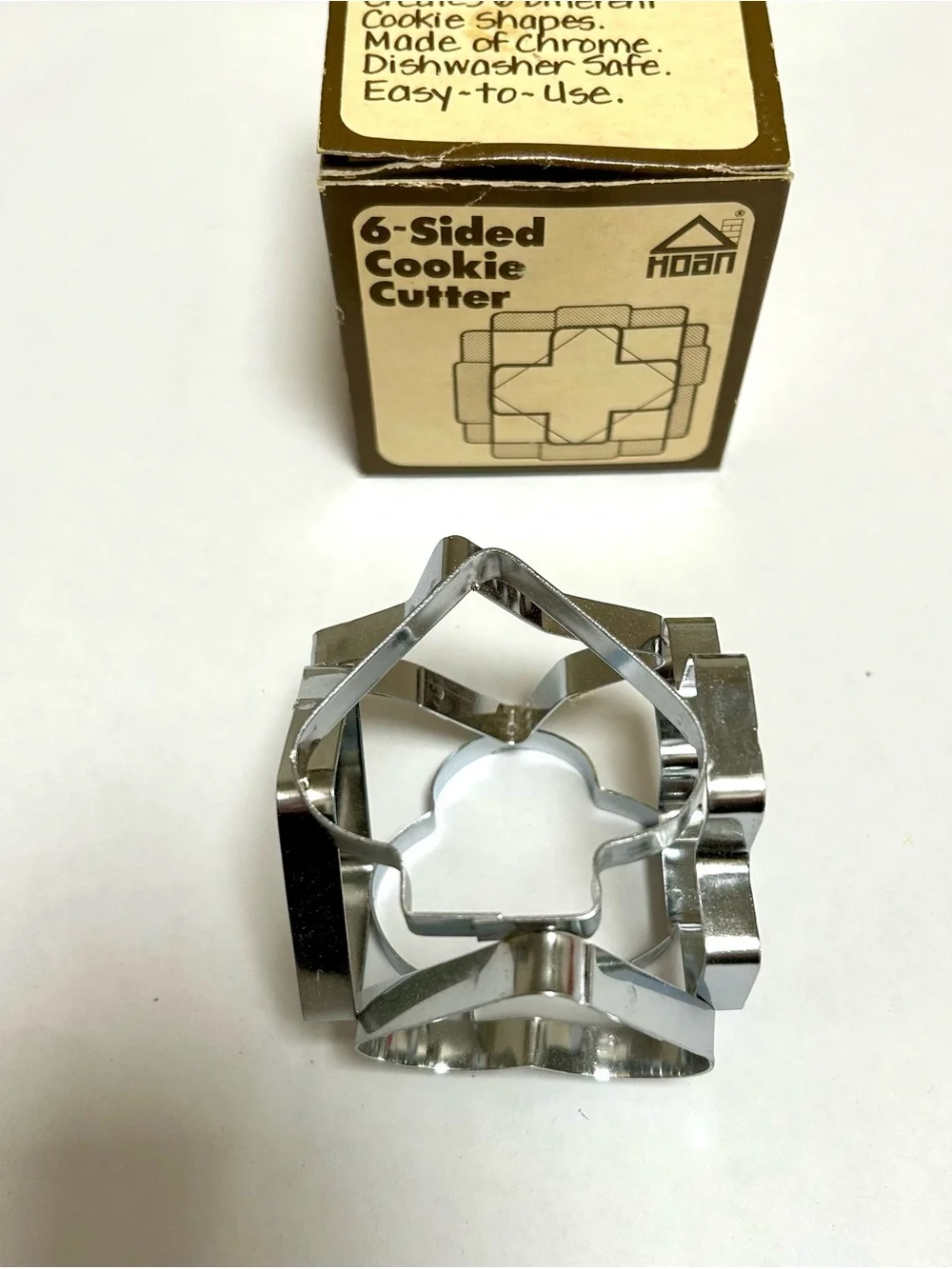 HOAN 6 Sided Cookie Cutter Vintage Hong Kong